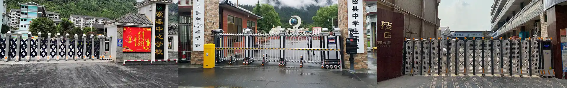 Automatic Retractable Gate - QIGONG-Boom Barrier, Turnstile Gate ...
