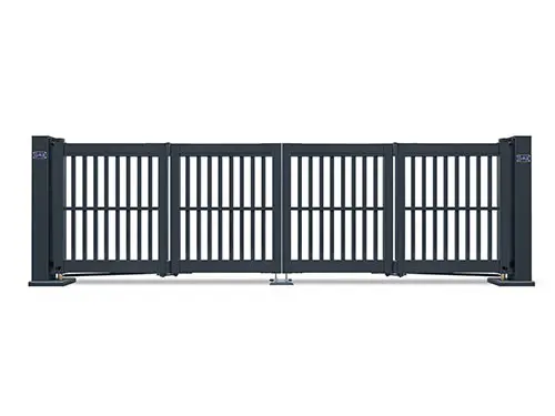 Fold Swing Gate folding car gate QiGong