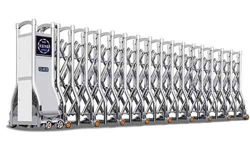 stainless steel retractable gate retract a gate by smart retract QiGong
