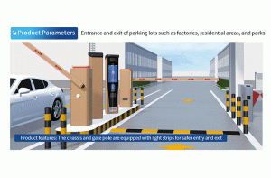 Traffic light brushless barrier gate QiGong