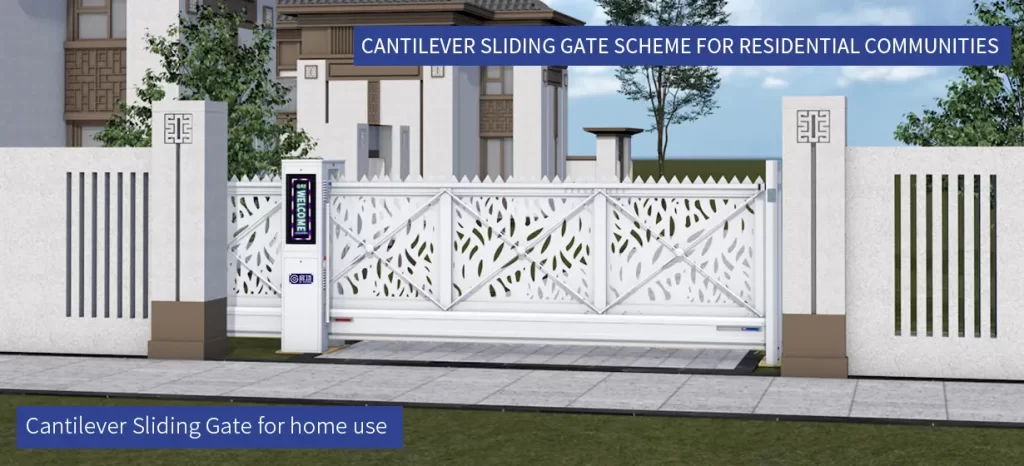 Home gate entrance and exit solutions QiGong