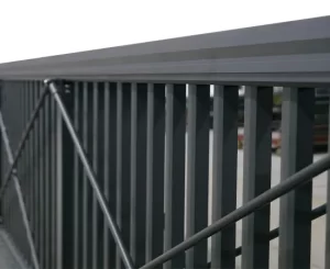 Cantilever driveway gate QiGong