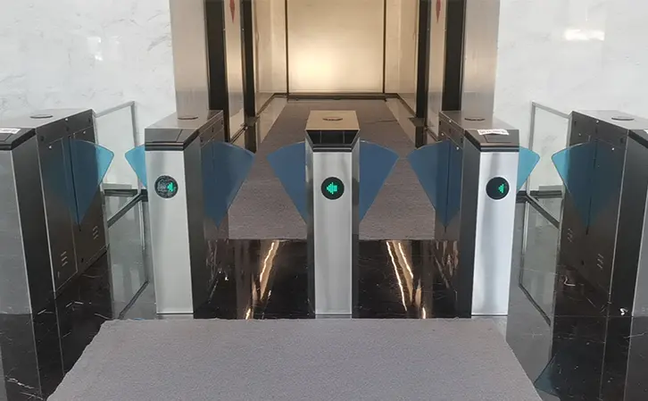 Flap turnstile gate QiGong Gate