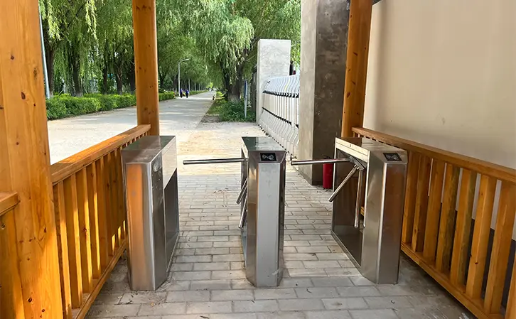 Tripod turnstile gate QiGong Gate